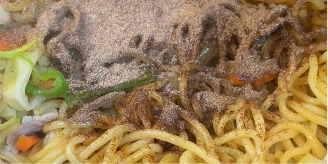 犬 焼きそば